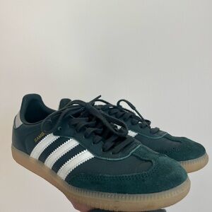 Adidas Kids- Samba OG “Mineral Green” sneakers